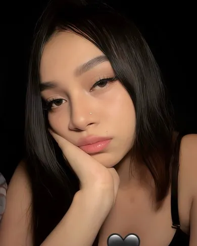 A woman who uses Ome TV Online for video chat (VE)